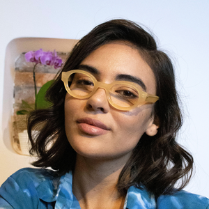 Óculos de Grau - Cleo Creme