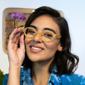 Óculos de Grau - Cleo Creme