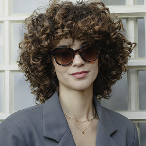 Óculos de Sol - Rose Tortoise Blue